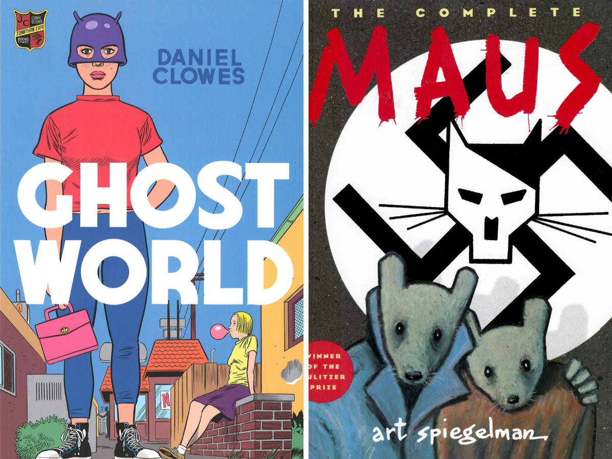 Read more about the article Reviews from a library: Ghost World and Maus