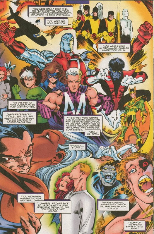 Mutant X history page