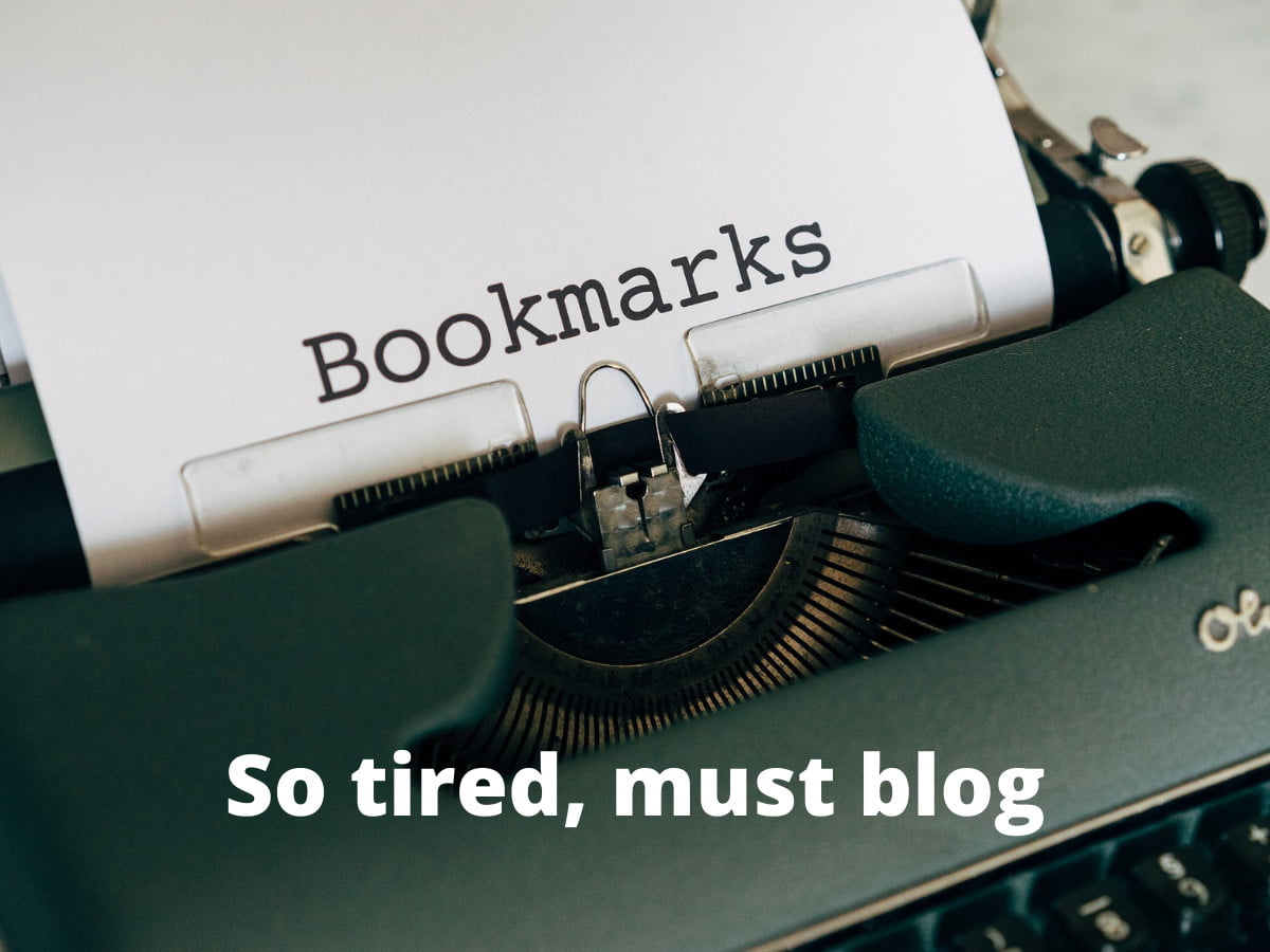 You are currently viewing So. Tired. Must. Blog.