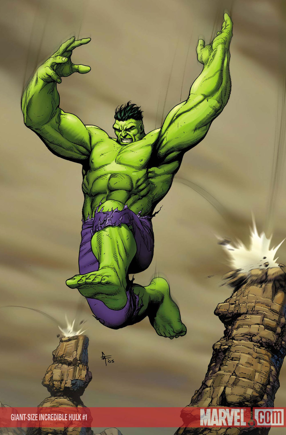 Hulk Unleashed - [Event RP Anniversaire] War of the Gods - Hulk Unleashed - Page 2 Gary-Frank-Giant-Size-Incredible-Hulk-cover