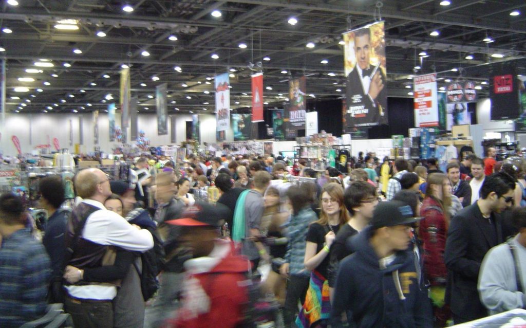 MCM Expo: lots of blurry people