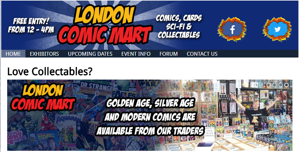 Read more about the article My London Comic Book Mart Experience