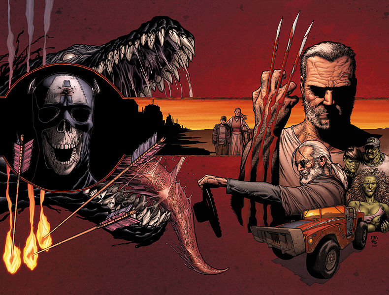 You are currently viewing From A Library – Wolverine: Old Man Logan