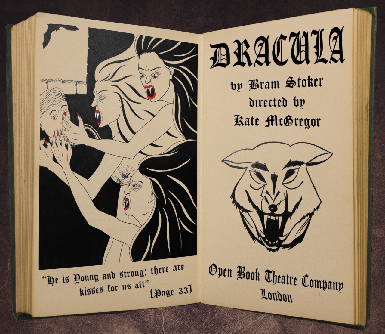 Read more about the article Notes On A Show – Open Book Theatre Company: Dracula