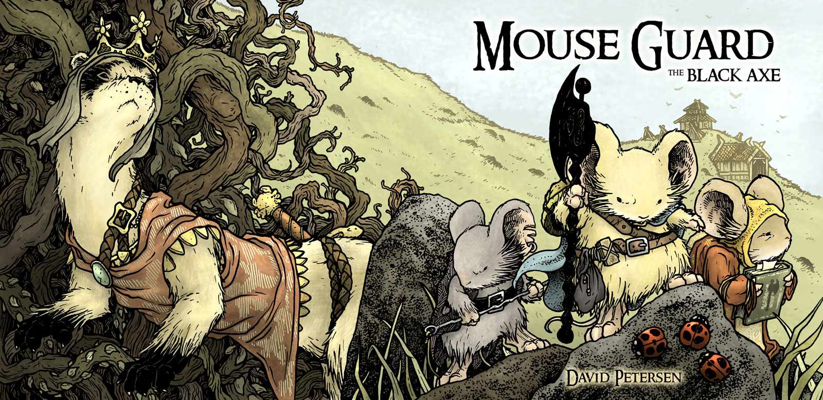 Read more about the article Comic Book Review – Mouse Guard: The Black Axe