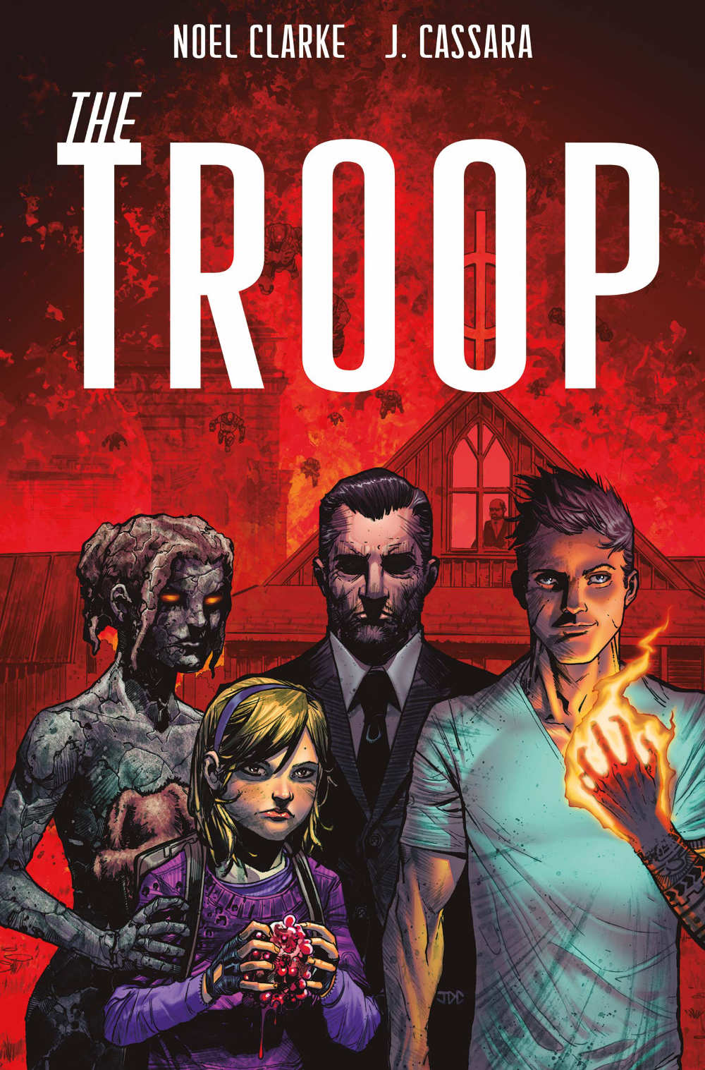 You are currently viewing Comic Book Review: The Troop #1