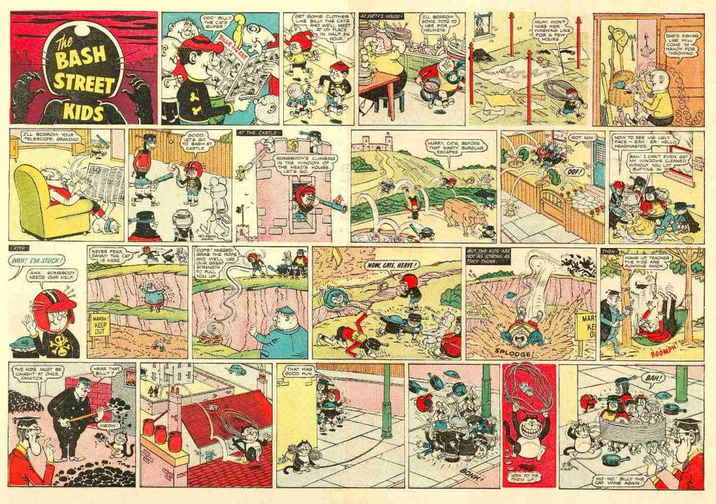 Bash Street Kids double-page spread
