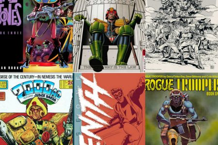 My Top Five 2000 AD Characters