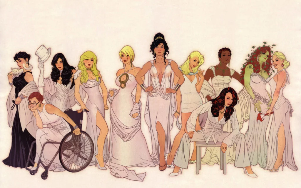 DC Comics' Women of Power by Adam Hughes