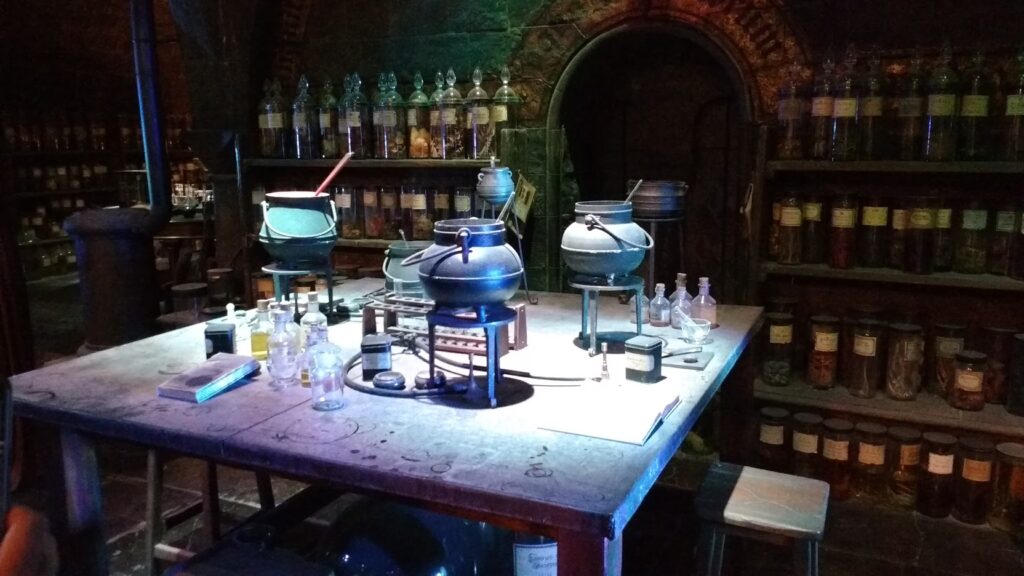 Harry Potter Tour: Snape's classroom