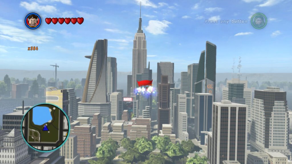 Lego shop avengers manhattan